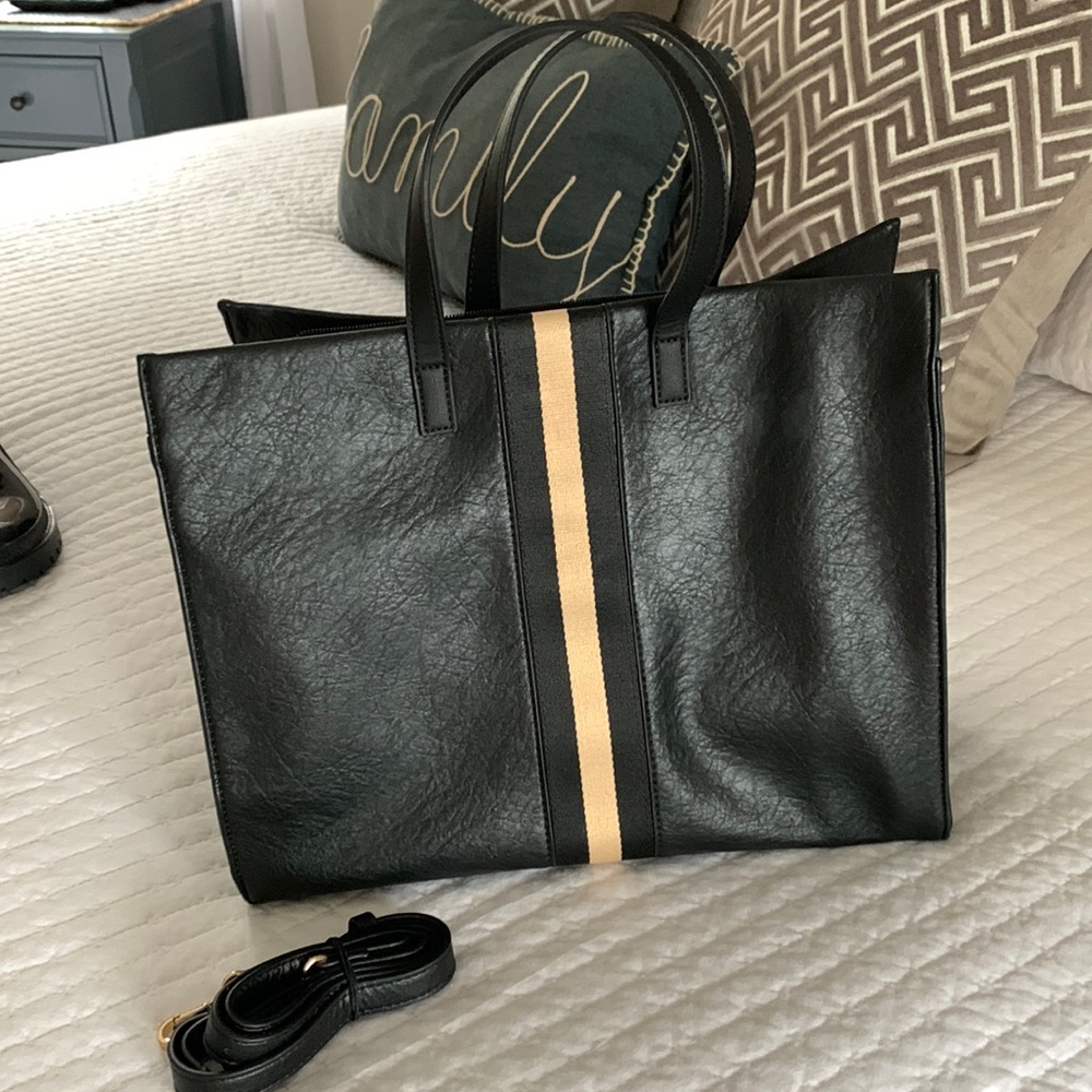 Lovely All Season bag black with classic stripe